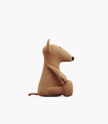 Decorative sitting mouse