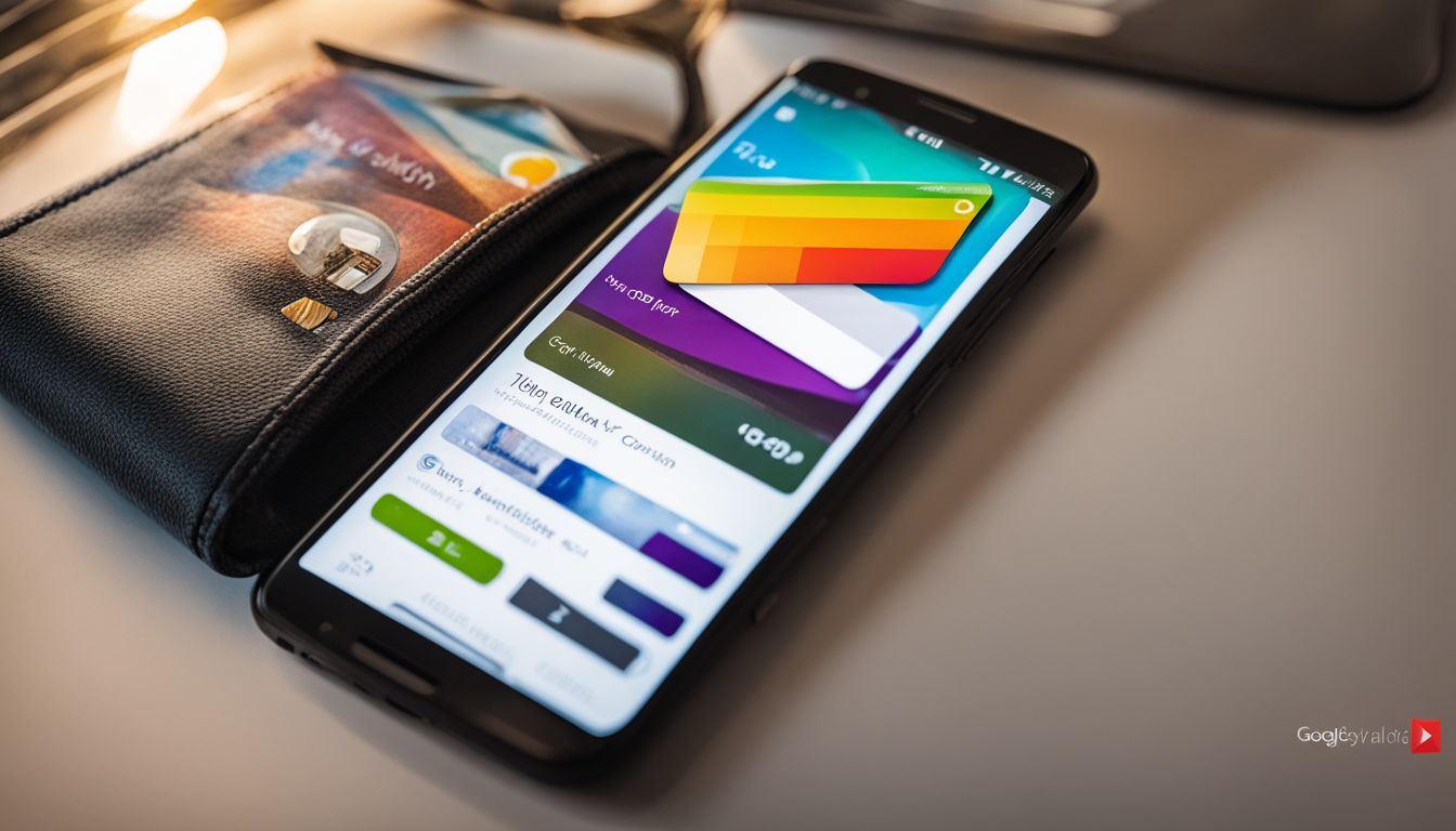 Une photo d'une application Google Play Wallet affichant une carte de fidélité. Une photo d'une application Google Play Wallet affichant une carte de fidélité.