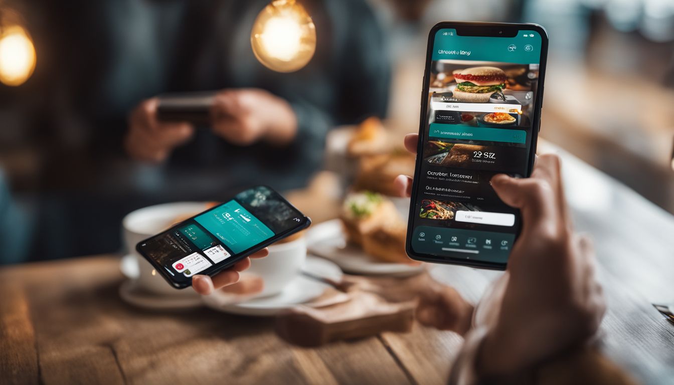 Une carte de fidélité numérique affichée sur un smartphone avec des notifications variées. Une carte de fidélité numérique affichée sur un smartphone avec des notifications variées.